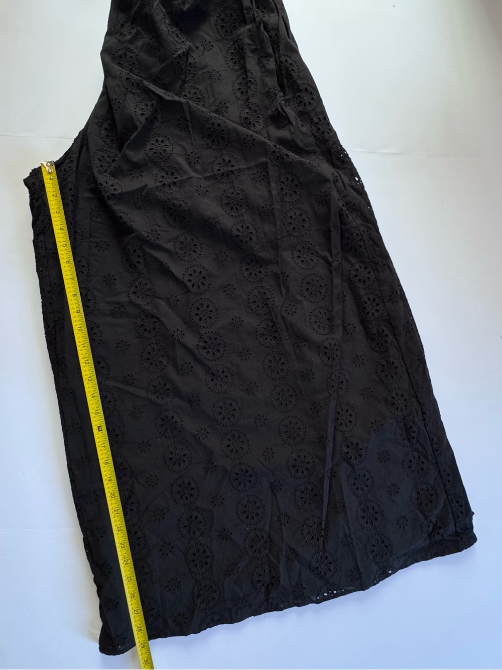 Anthropologie Elegant Black One-Shoulder Palazzo - One Piece with Bow,size XS - Picture 13 of 15